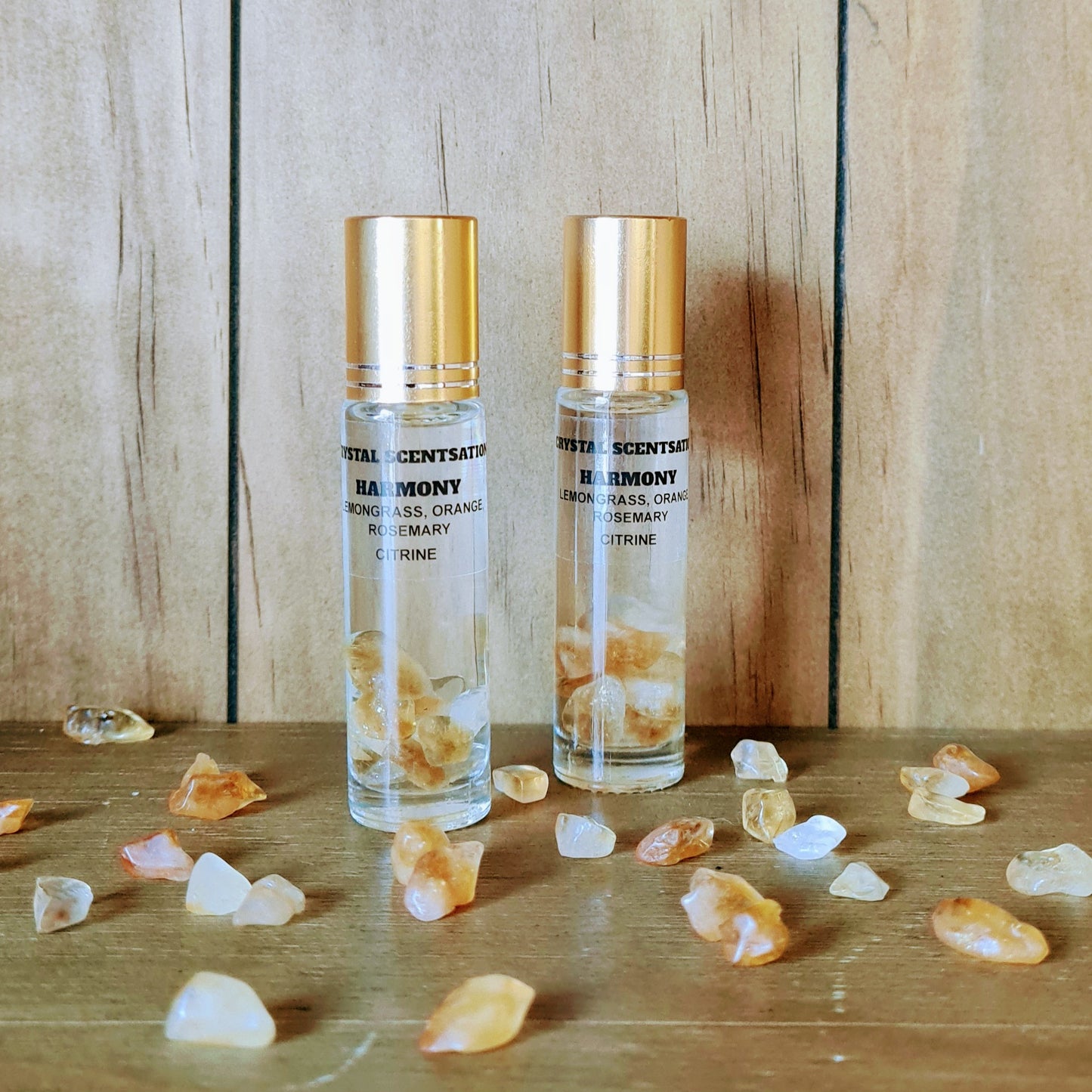 Harmony Aromatherapy Roller with Citrine 10ml