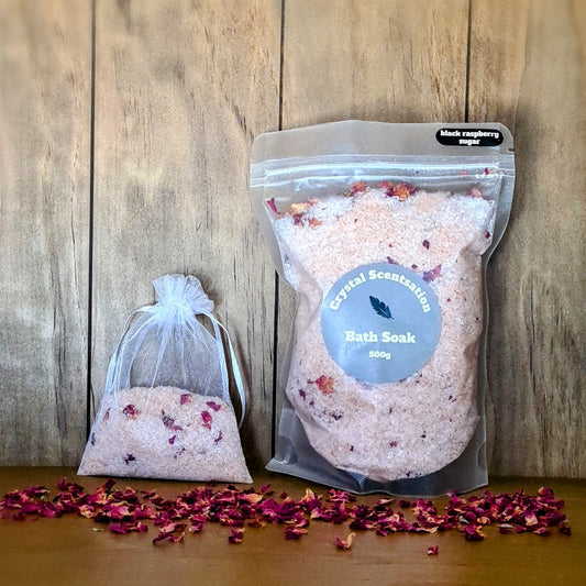 Bath Salts 500g - Black Raspberry Sugar