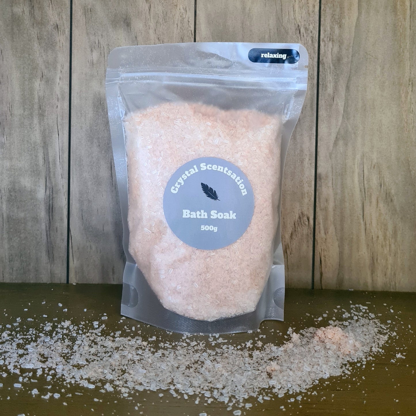 Bath Salts with goats milk powder 500g - Relaxing